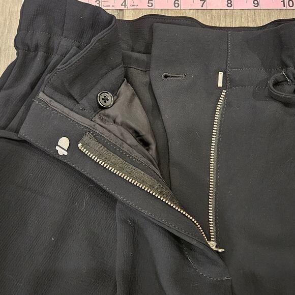 Wilfred Aritzia Pants Womens S High Rise Drawstring Pleated Paper Bag Trousers - Picture 7 of 11